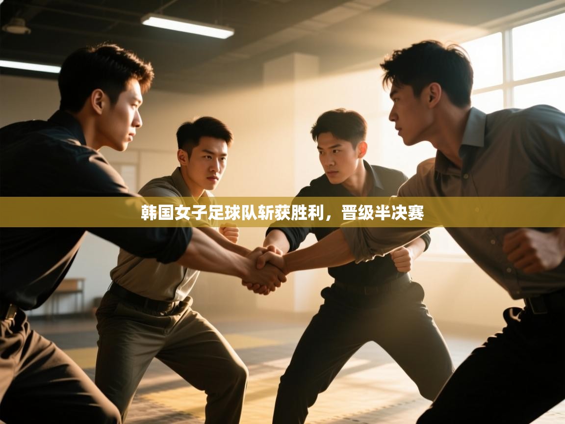 韩国女子足球队斩获胜利,晋级半决赛 第2张