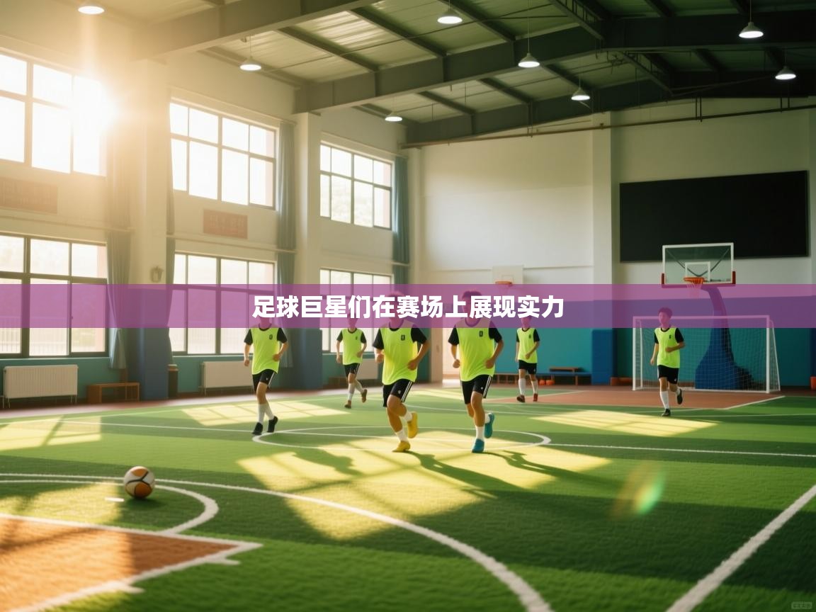 足球巨星们在赛场上展现实力
